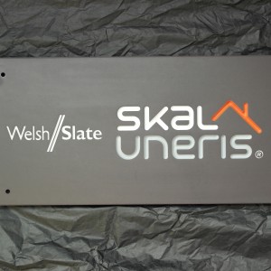 Сланцевая табличка с гравировкой - Камень Welsh Slate Великобритания