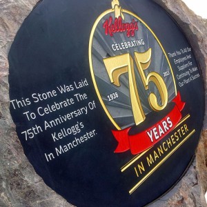 Сланцевая табличка с гравировкой - Камень Welsh Slate Великобритания