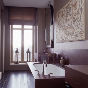 Резиденция в Москве - В интерьере использован сланец Welsh Slate Penrhyn